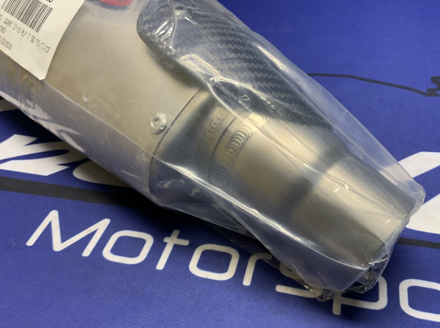 Yoshimura Alpha T Slip-On Titanium Muffler GSXR 1000 2012-2016 11181MP720