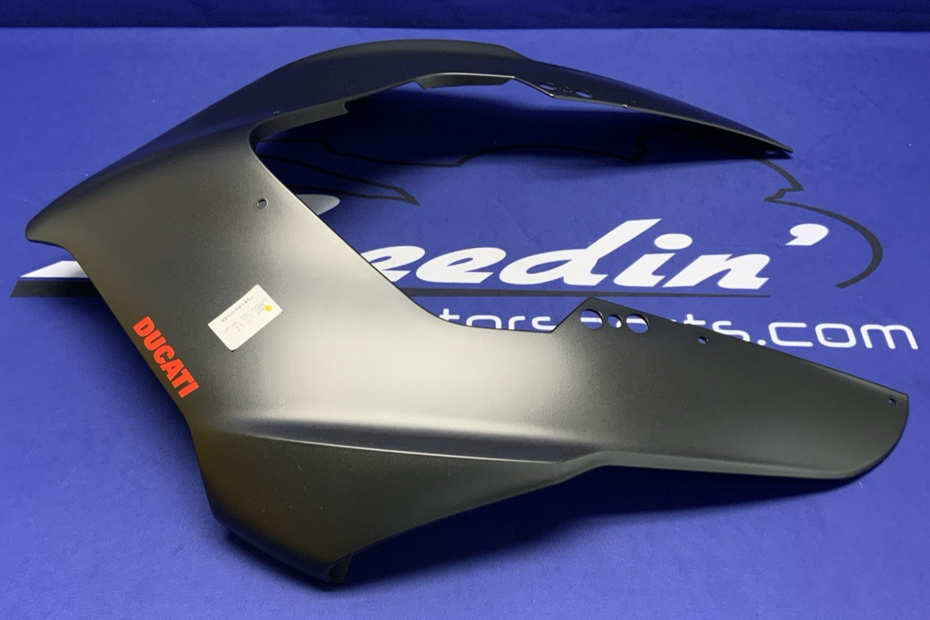 Ducati Front Fairing (Thrilling Black) Panigale V2 2020-2025 OEM 48114251AS-1