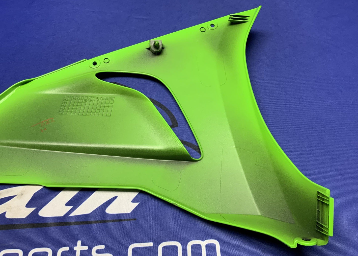 Kawasaki Left Lower Fairing (Green) ZX-6R 2019-2026 OEM 55028-0850-777