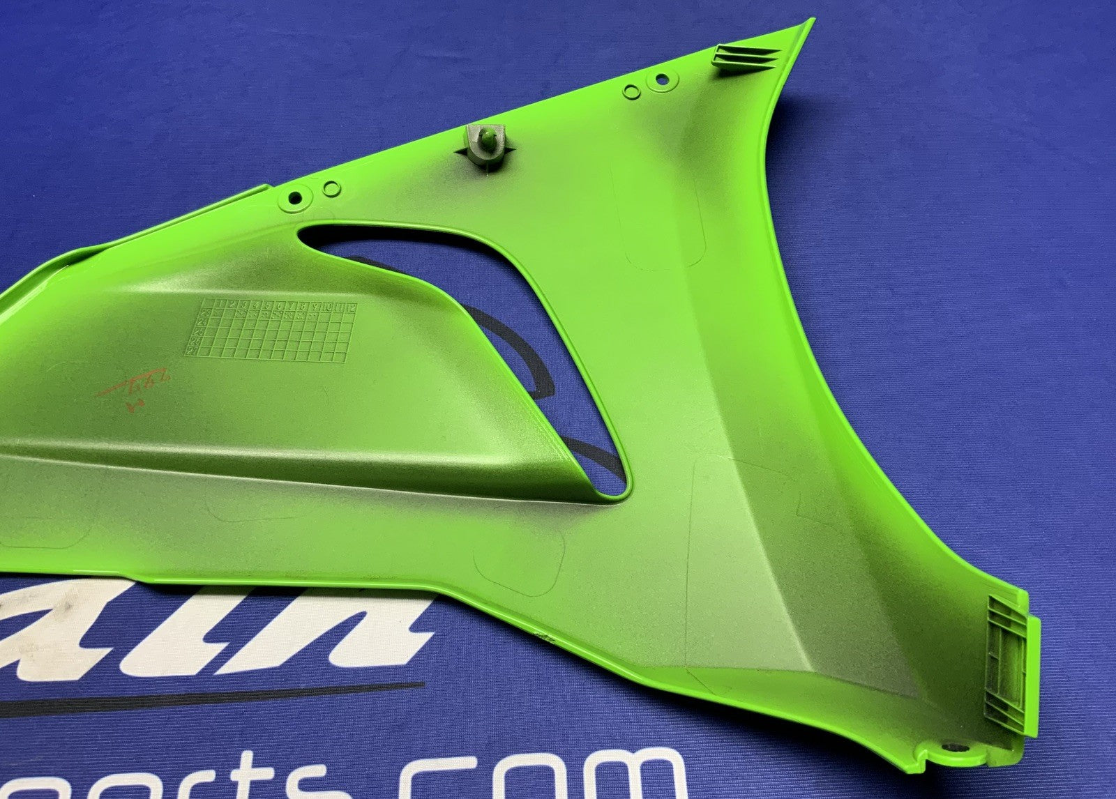 Kawasaki Left Lower Fairing (Green) ZX-6R 2019-2026 OEM 55028-0850-777