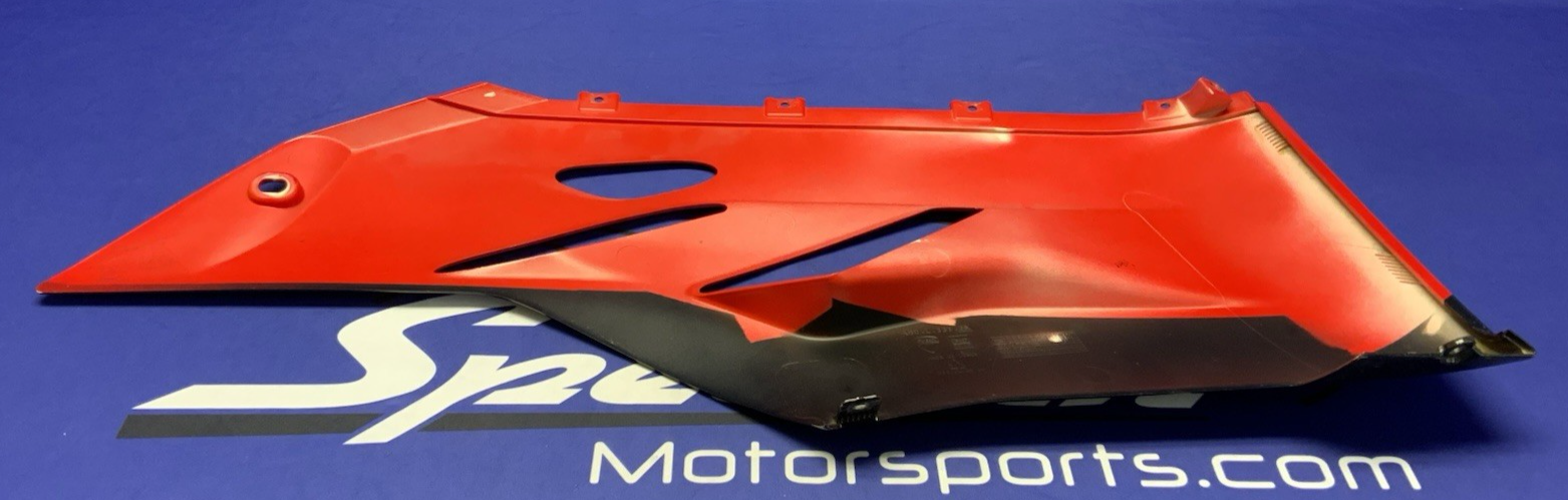 Ducati Left Lower Fairing (Anniversary Red) Panigale 1199 12-17 OEM 48013333AA