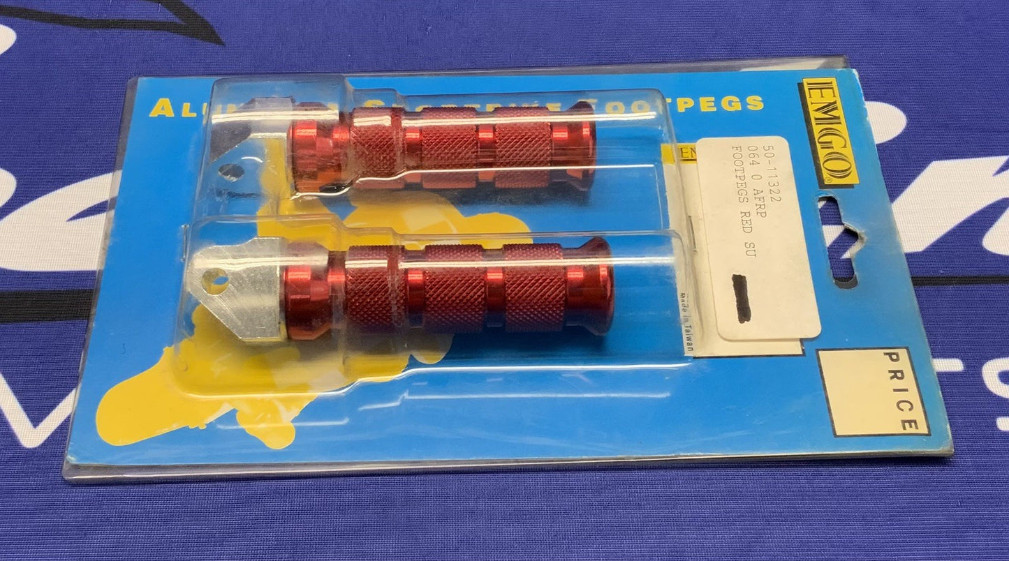 EMGO Rear Foot Pegs (Red) GSXR600/750 1996-1999 50-11322