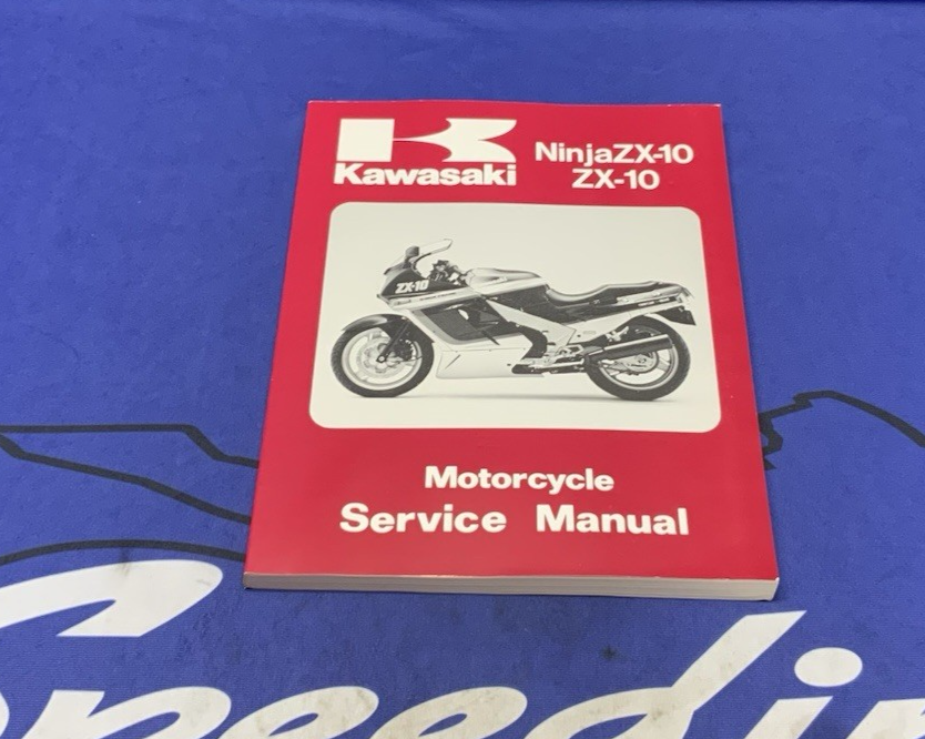 Kawasaki Ninja ZX-10 Service Manual 1988-1990 OEM 99924-1098-02