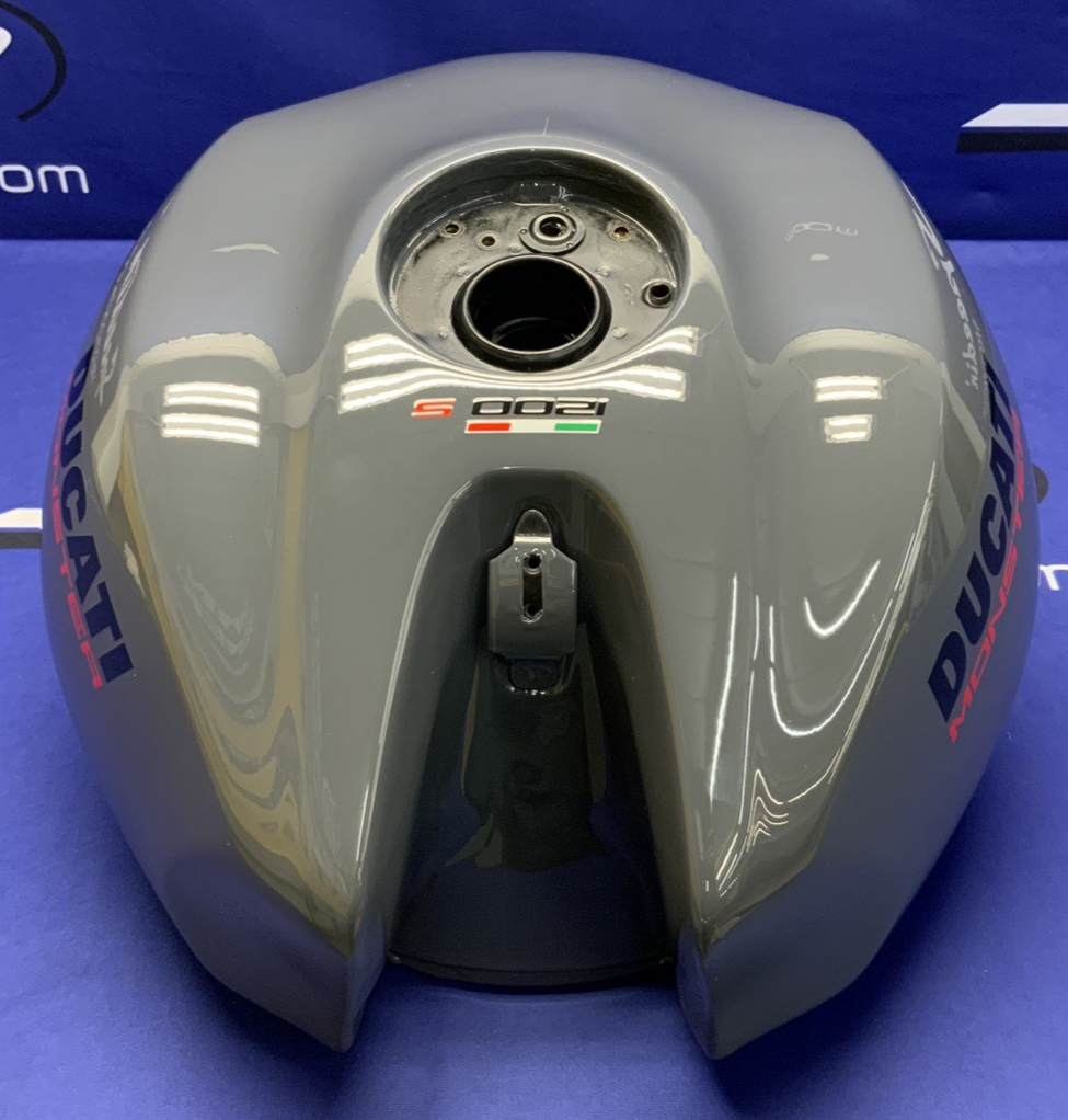 Ducati Fuel Tank (Concrete Grey) Monster 1200 S 2017-2018 OEM 58612501