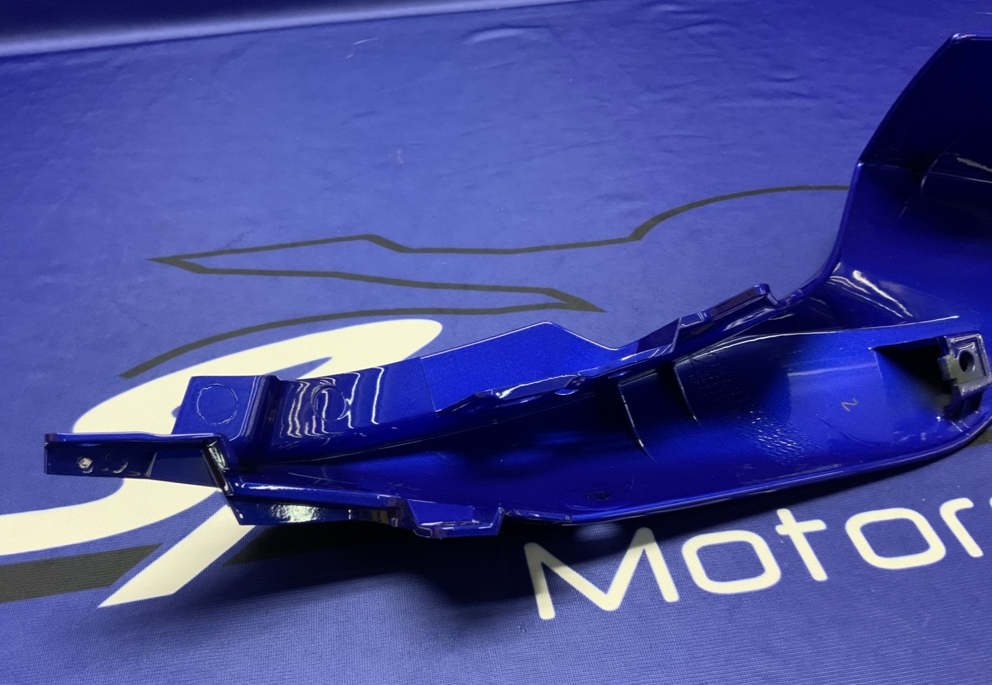 Yamaha Right Tail Fairing (Blue) YZF-R7 2022-2025 OEM BEB-21721-00-P0