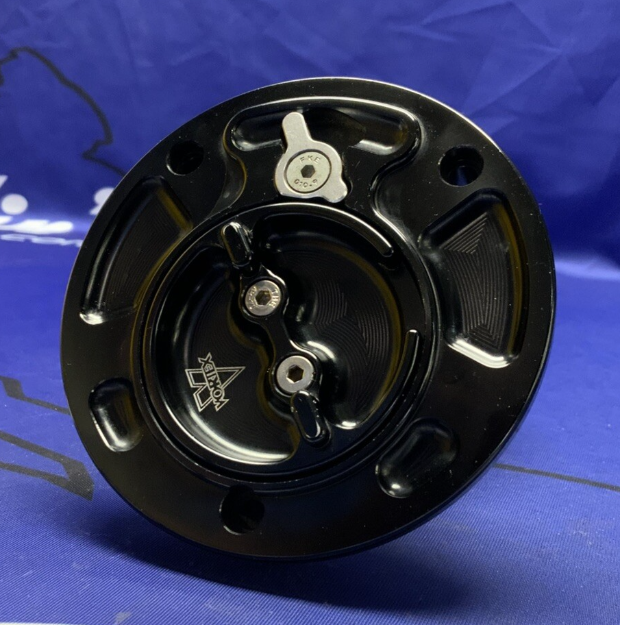 Vortex Racing Gas Cap (Black) YZF-R6 2017-2023 GC620K