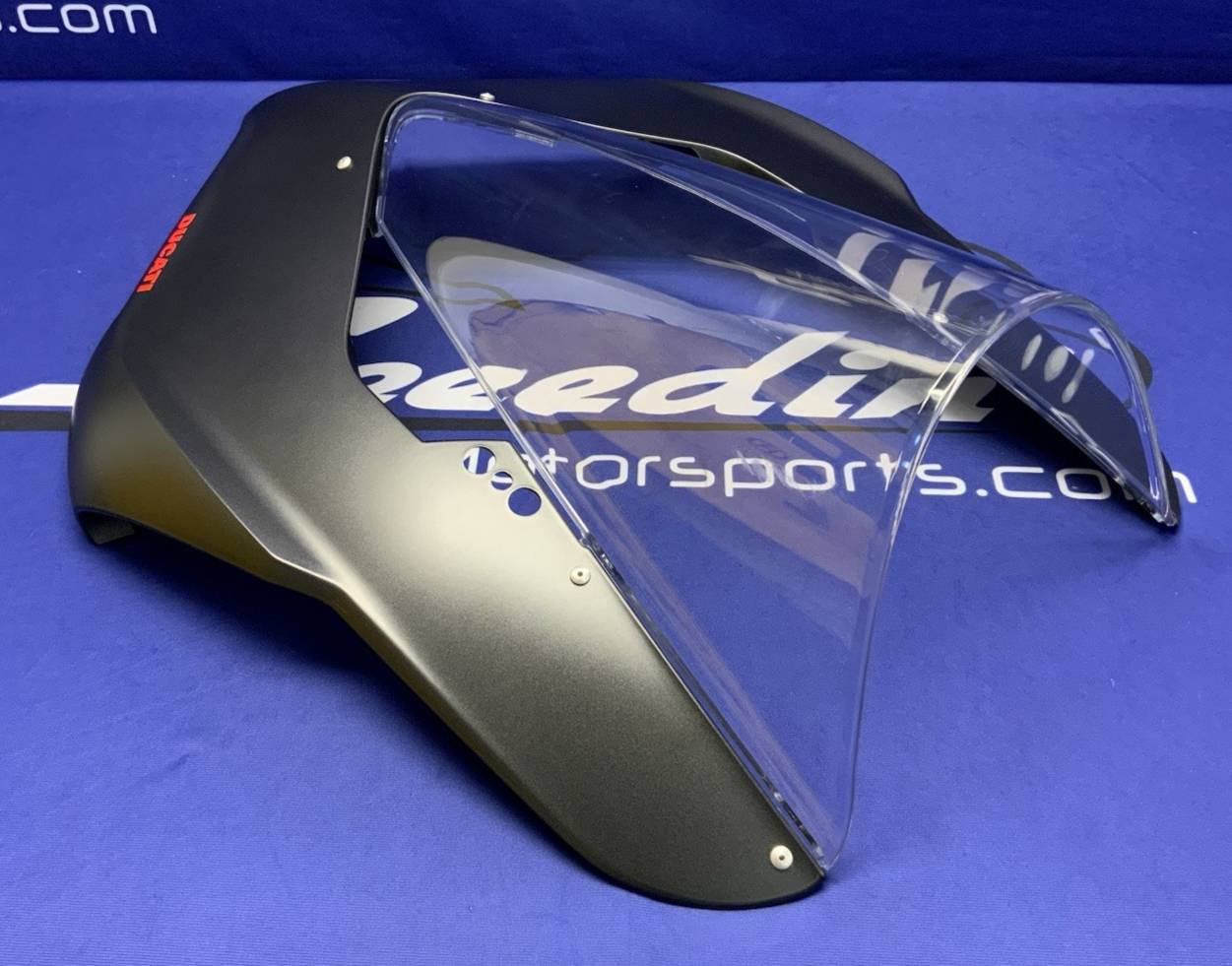 Ducati Front Fairing (Black) W/ Windscreen Panigale V2 2020-2025 OEM 48114251AS