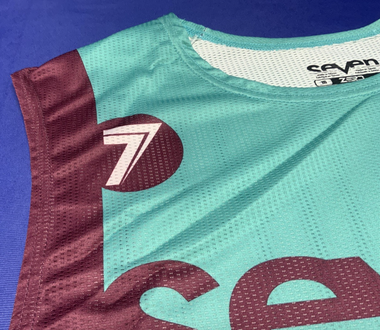 Seven Zero Flite Over Jersey Maroon/ Aqualite (Medium) 2250016625