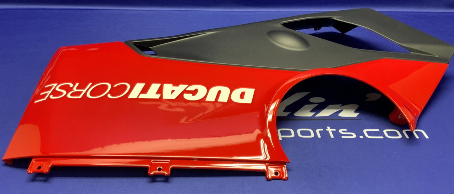 Ducati Lower Fairing Kit (Akrapovic Exhaust) Panigale V4 18-21 OEM 97180653AB