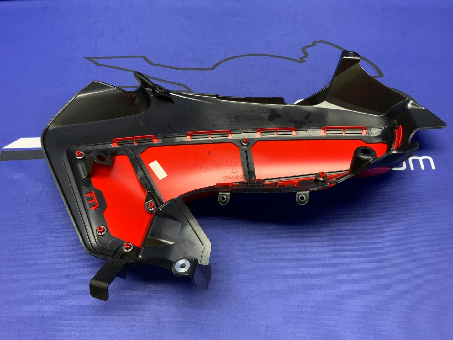 Ducati Left Fuel Tank Fairing Red Panigale V2 2021-2023 OEM 4801B041AC
