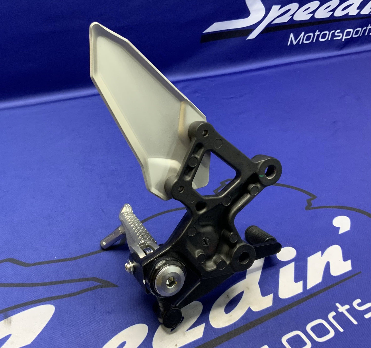 Kawasaki Left Rear Set Assembly (Black) ZX-4R/RR 2023-2026 OEM 35063-1486-18R