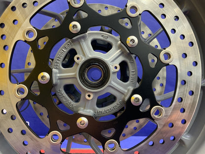 Suzuki Front Wheel W/ Rotors (Matte Gray) GSX-8R 2024-2026 OEM 54111-25L00-QZP-1