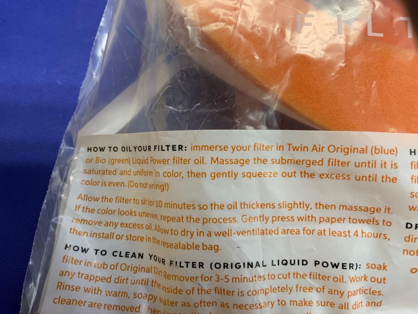Twin Air Foam Air Filter 153220
