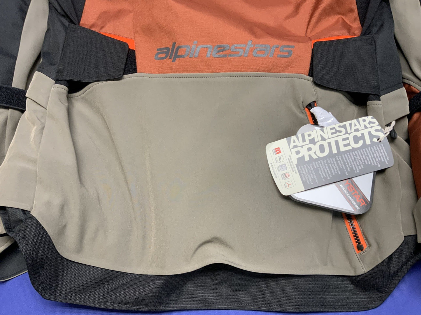 Alpinestars Andes V4 DS Jacket WL/RS/BK Large New 4099081506