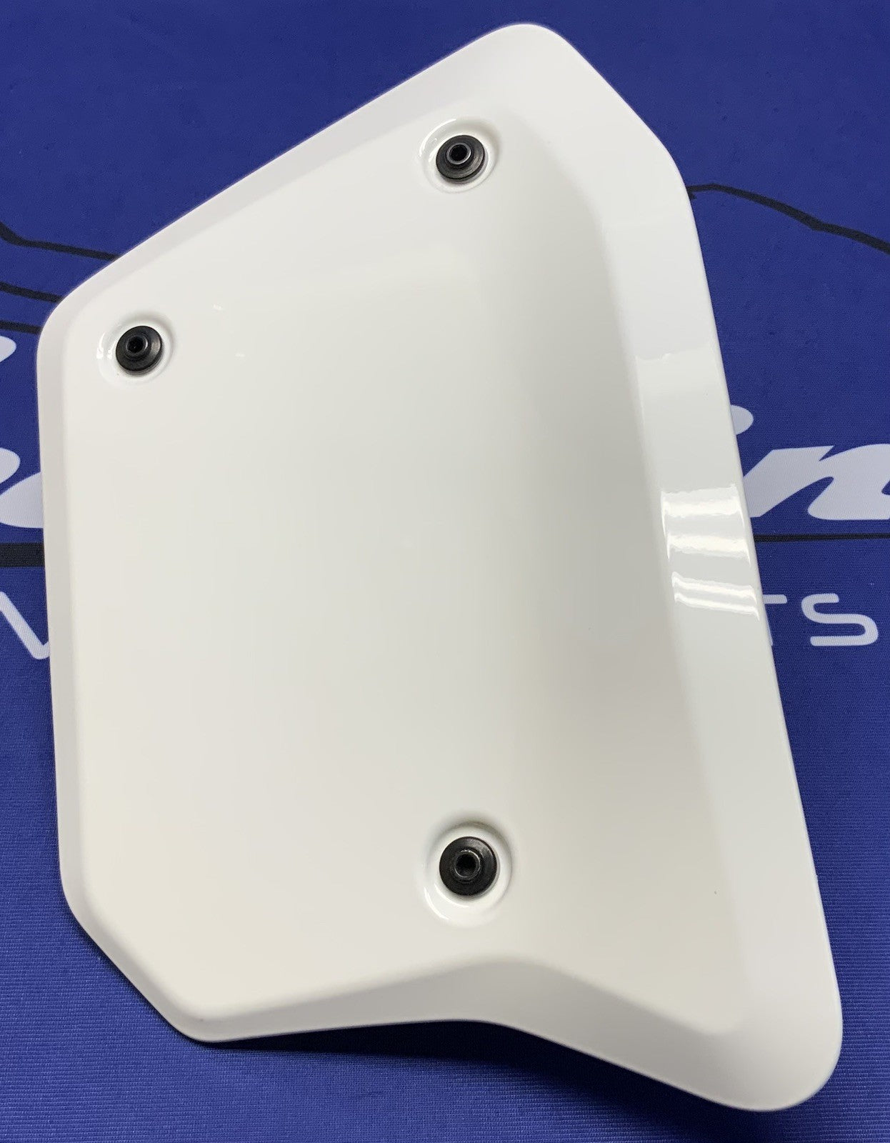 Ducati Number Plate Set (White) Scrambler 2015-2018 OEM 97180381B