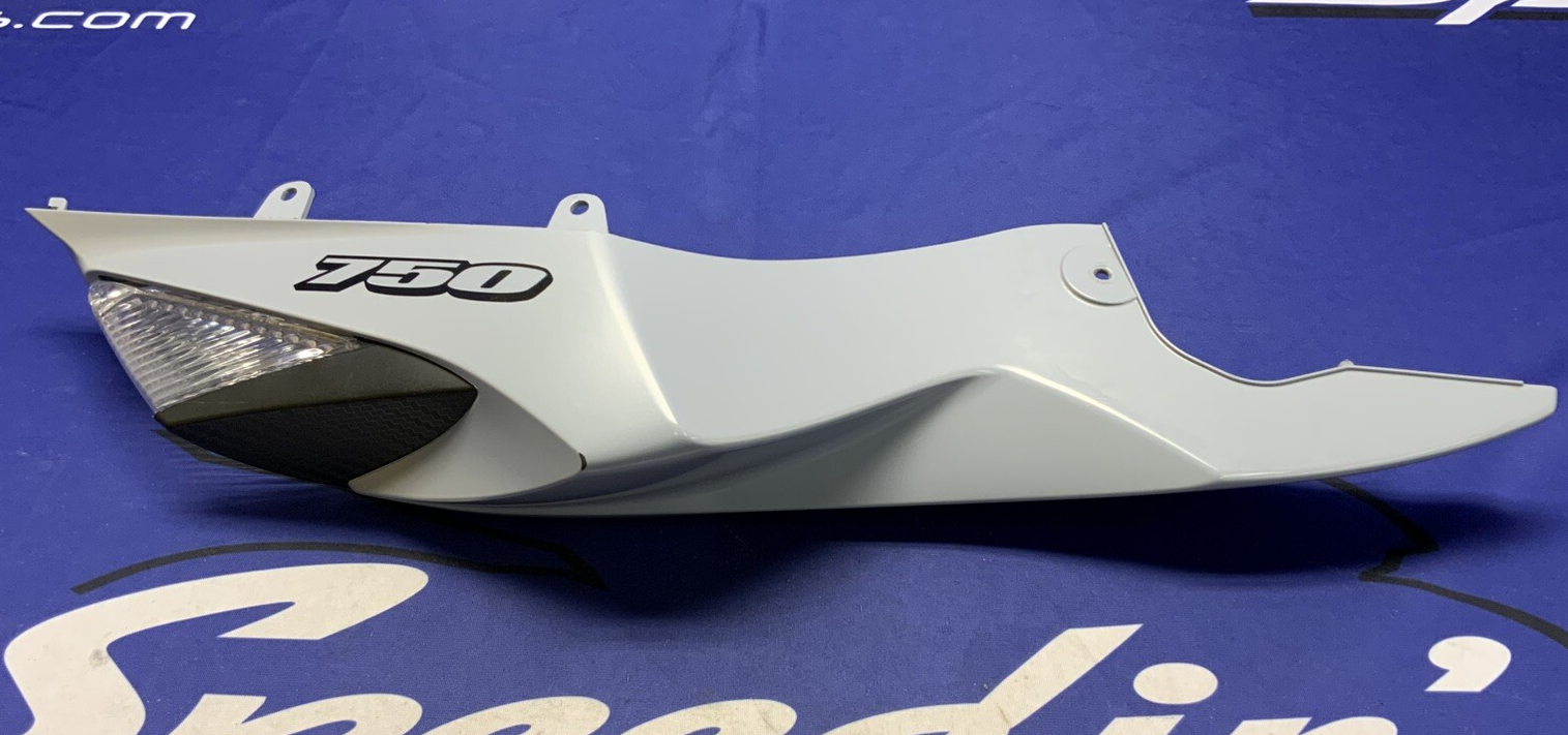 Suzuki Right Rear Frame Cover (Gray) GSXR 750/600 2011-2025 OEM 47100-15J10-QEB