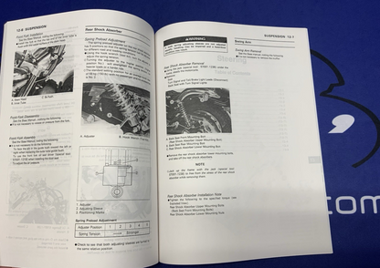 Kawasaki Vulcan 500 Service Manual 1990-1996 OEM 99924-1125-53
