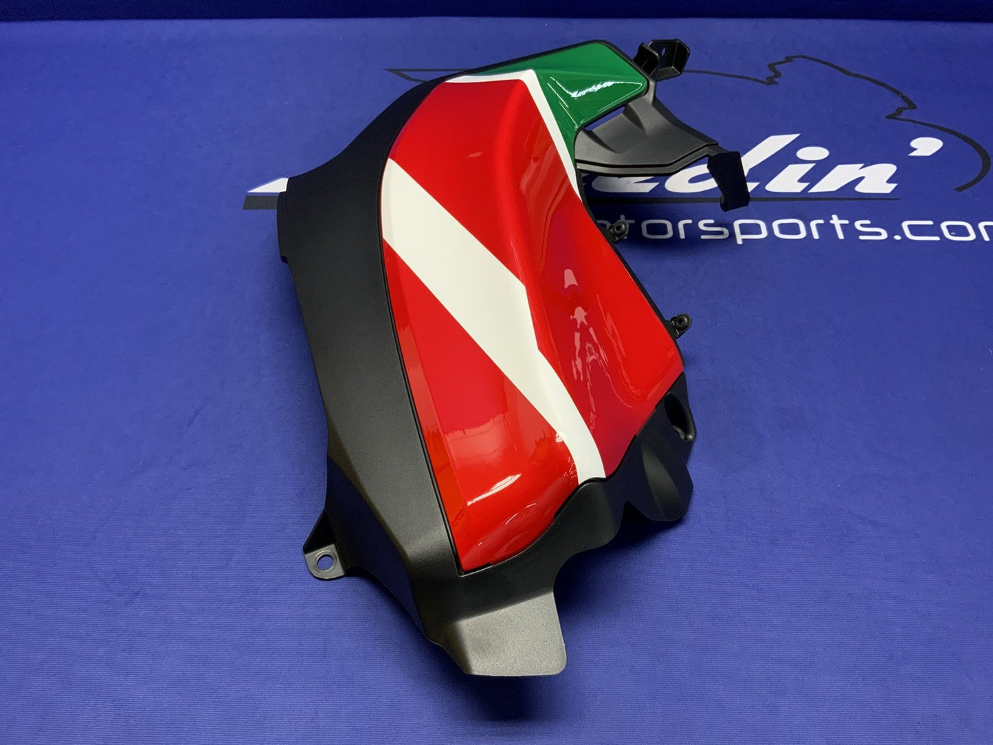 Ducati Left Tank Fairing Troy Bayliss Ed. Panigale V2 2022-2025 OEM 4801B041AB