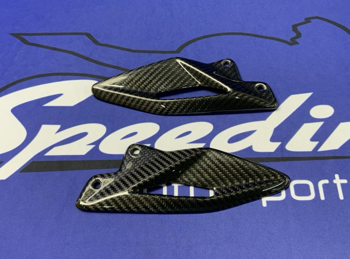 RPM Carbon Heel Guards (Carbon Fiber)Street Triple765 RS 2020-2023 TRI765-05-G-T