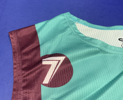 Seven Zero Flite Over Jersey Maroon/ Aqualite (Medium) 2250016625