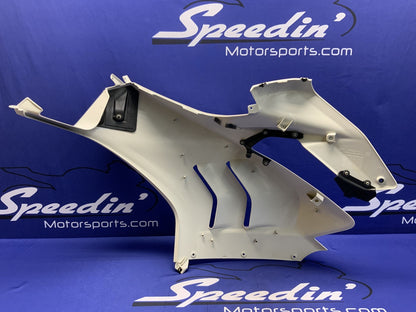 Ducati Upper Right Fairing (White) RACE Panigale V4 2022-2024 OEM 48030491A