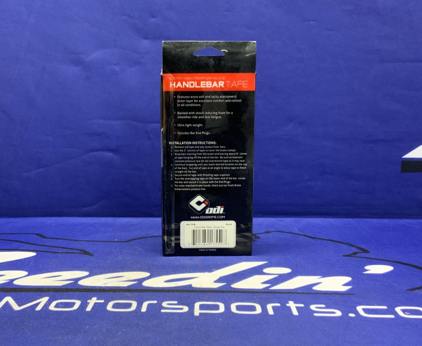 ODI PERFORMANCE ROAD BAR TAPE (2.5MM) R01TPB