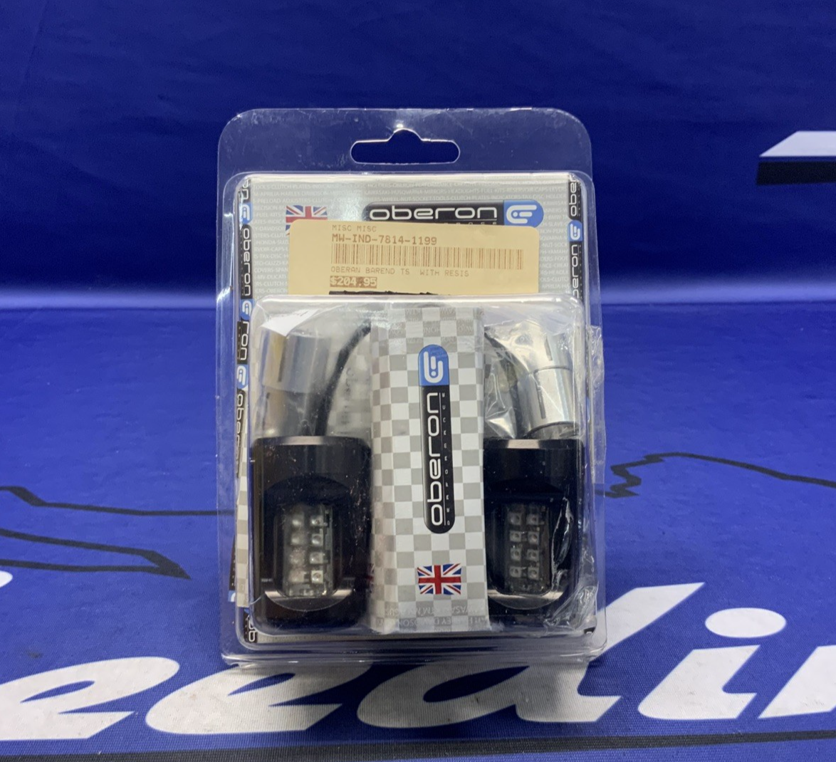 Oberon Performance Bar End Turn Signal Set 7814-1199