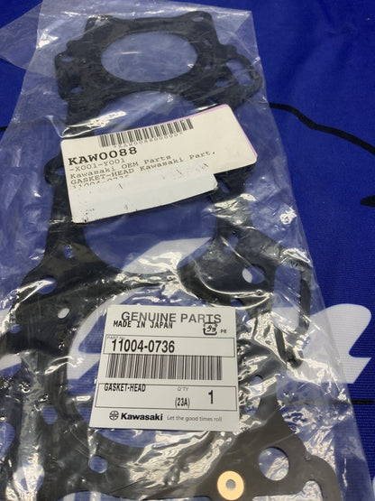 Kawasaki Cylinder Head Gasket Ninja ZX-6R 13-26 OEM 11004-0736