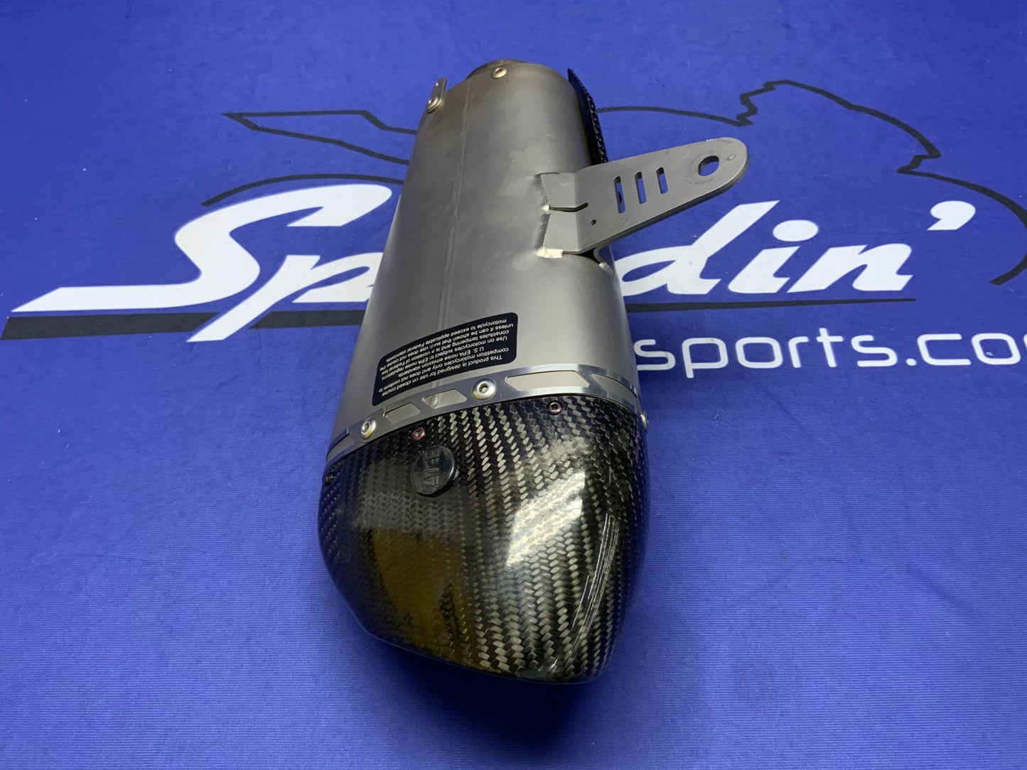 Yoshimura Alpha Slip-On Muffler Suzuki GSX-R1000 2017-2025 11182BP521