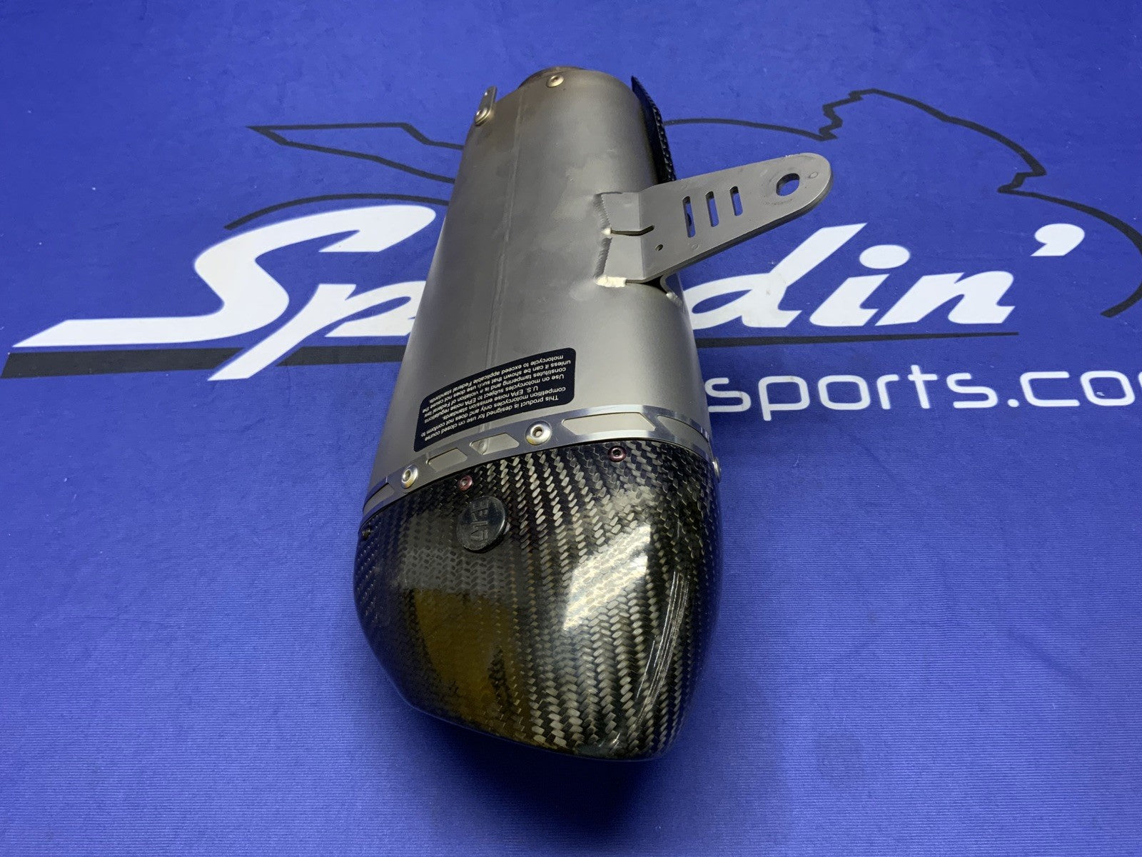 Yoshimura Alpha Slip-On Muffler Suzuki GSX-R1000 2017-2025 11182BP521
