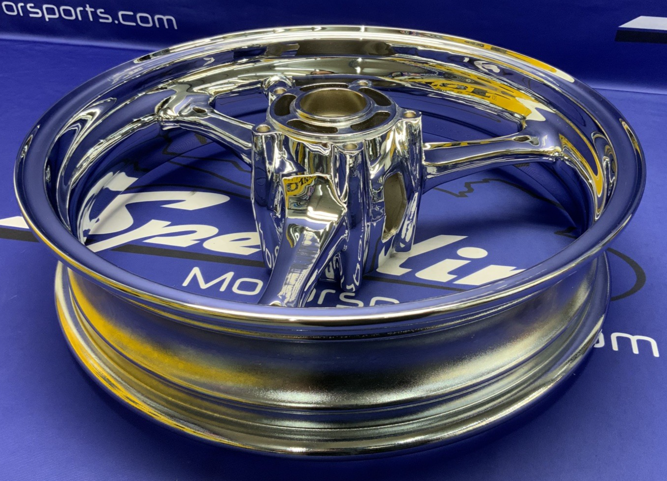 Suzuki Front & Rear Wheel (Chrome) GSX-R 1000 2005-2008 OEM CRRM-GSXR1K05