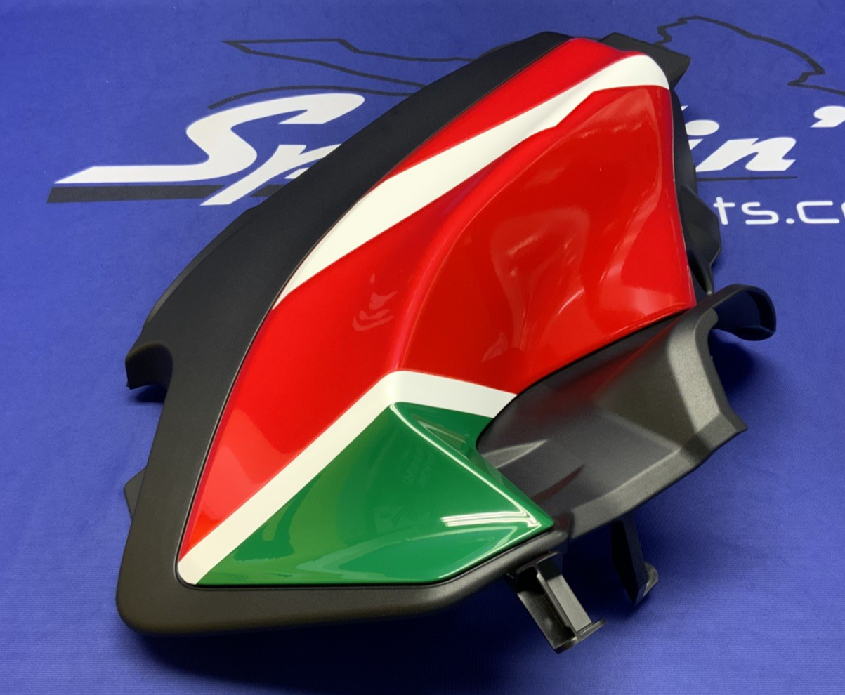 Ducati Right Tank Fairing Troy Bayliss Ed. Panigale V2 2022-2025 OEM 4801B012AB