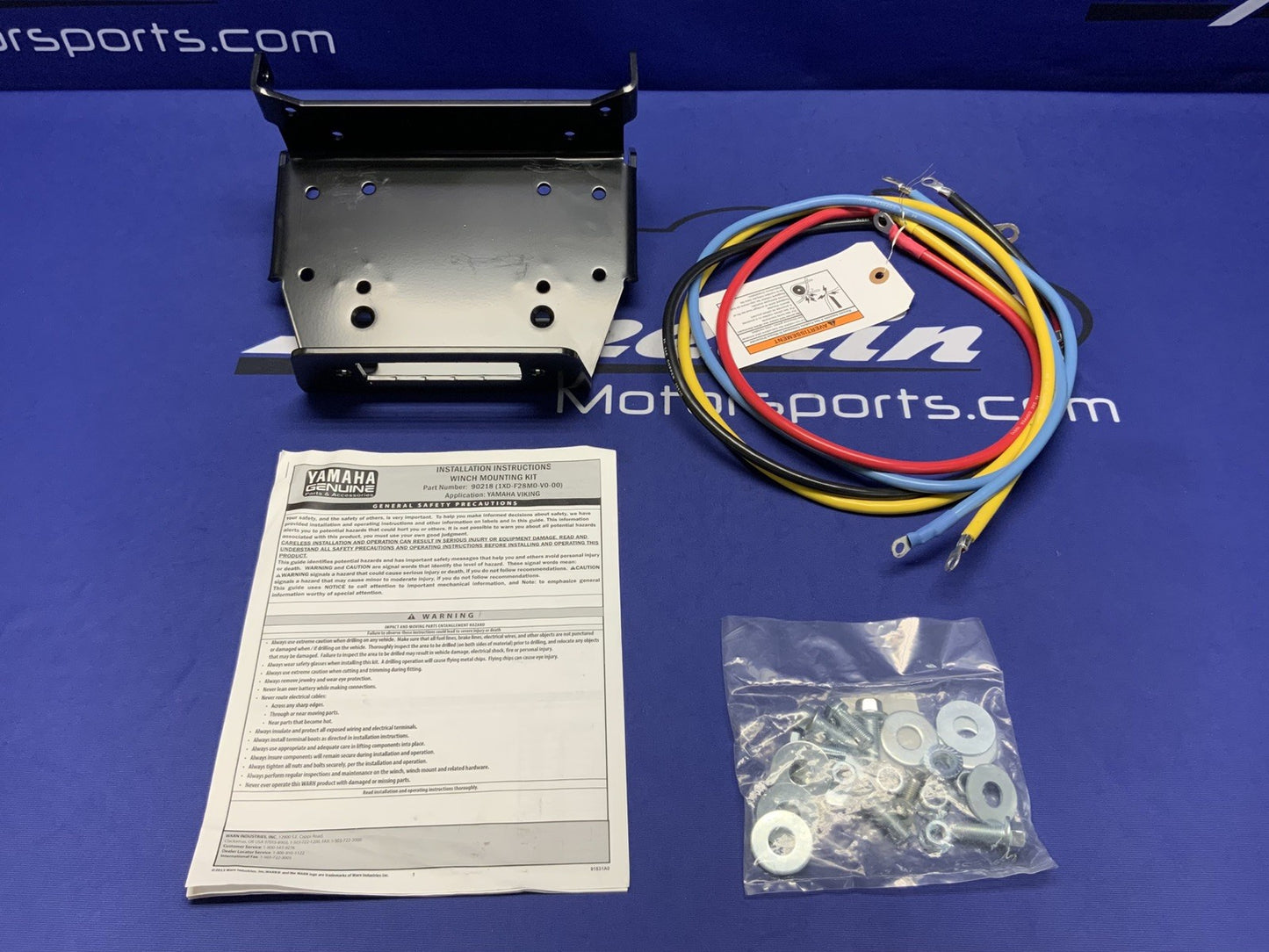 WARN Front Winch Mount Kit Yamaha Viking VI 2015-2024 OEM 1XD-F28M0-V0-00