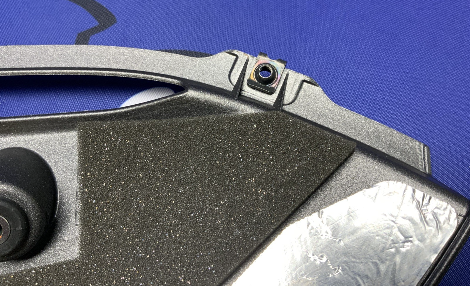 Yamaha Left Lower Fairing (Dark Gray) YZF-R6 2017-2024 OEM BN6-28385-00-P2