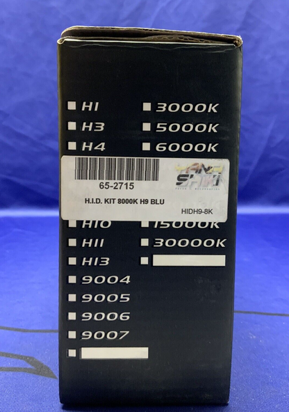 Yana Shiki H.I.D Light Kit H9 (Blue) HIDH9-8K