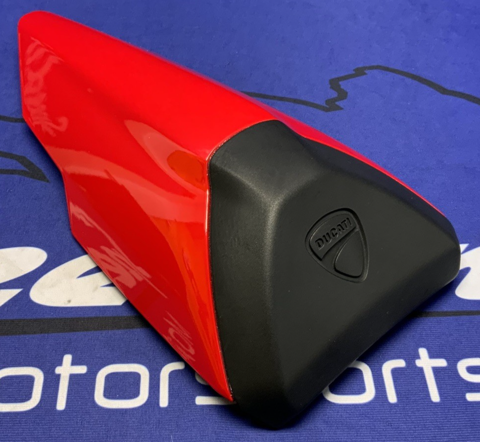 Ducati Passenger Seat Cover (Anniversary Red) Panigale 959 16-19 OEM 97180321A
