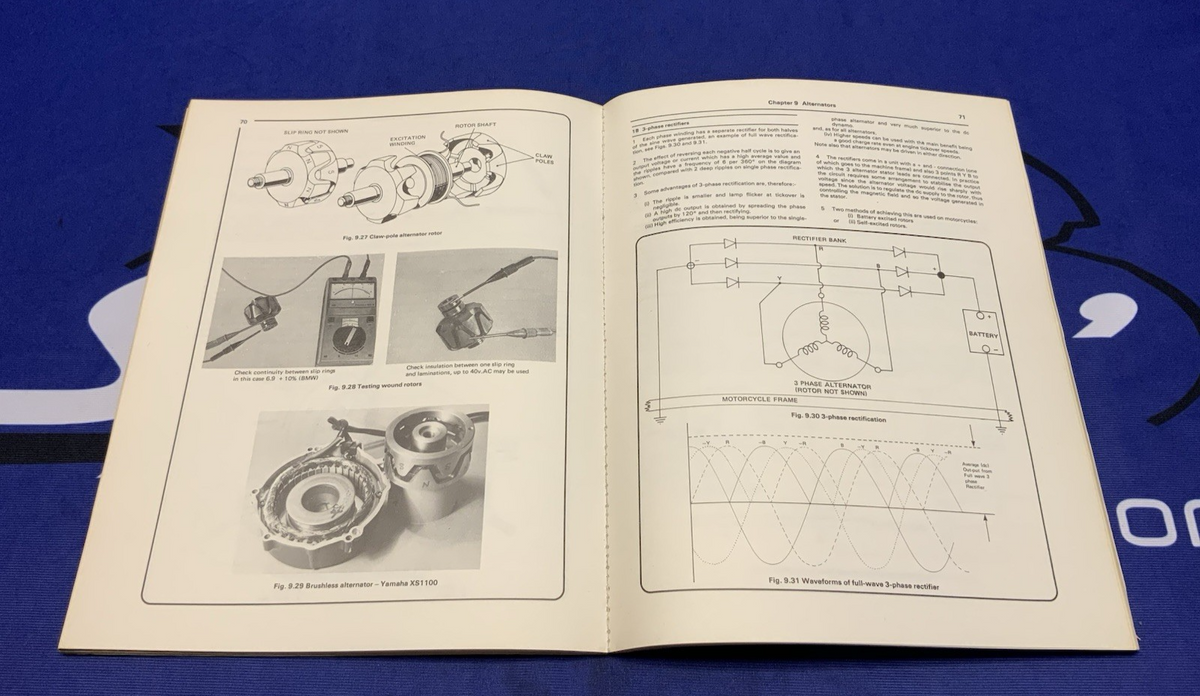 Motorcycle Electrical Manual Universal 1960-1982 9780856964466