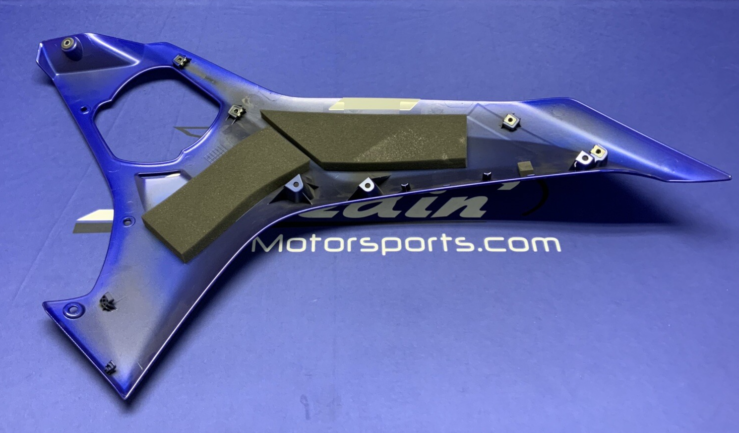 Yamaha Left Lower Fairing (Blue) YZF-R6 2017-2024 OEM BN6-W283U-90-P0