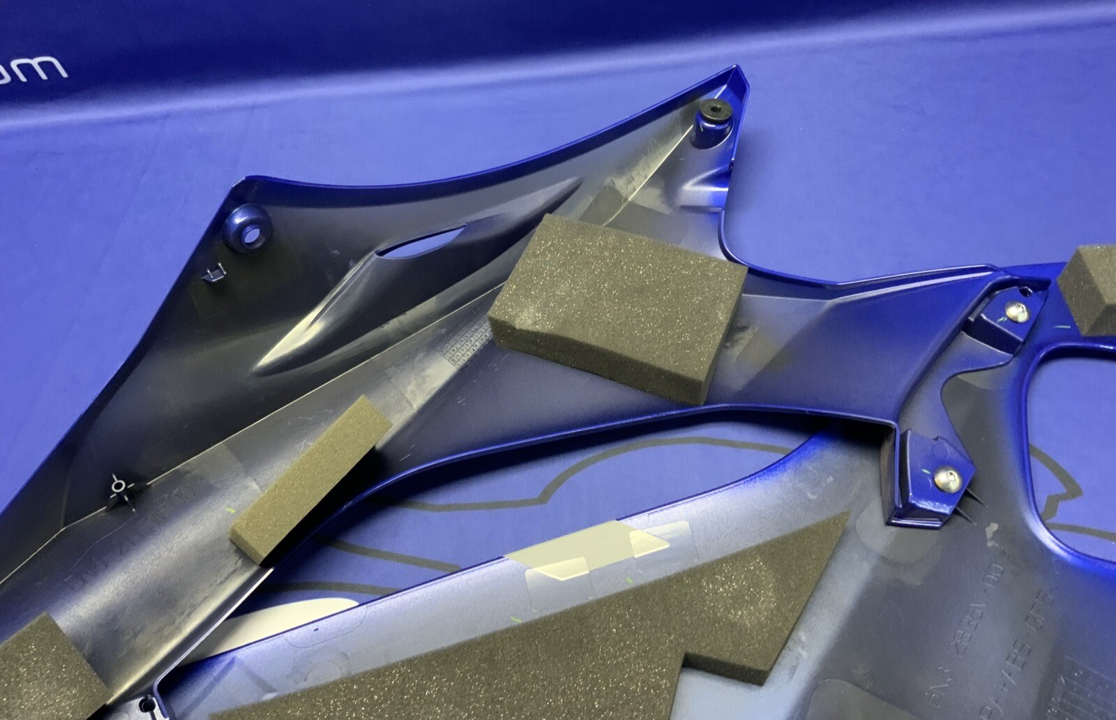 Yamaha Right Complete Fairing (Blue) YZF-R6 2017-2024 OEM BN6-W283V-90-P0