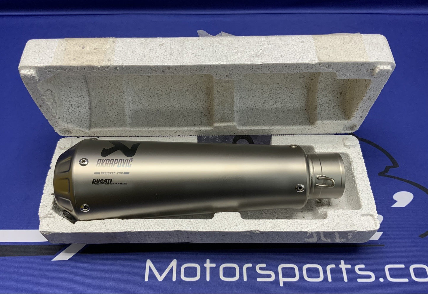 Ducati Akropovic Full Exhaust System Supersport/S 2017-2020 OEM 96481182A