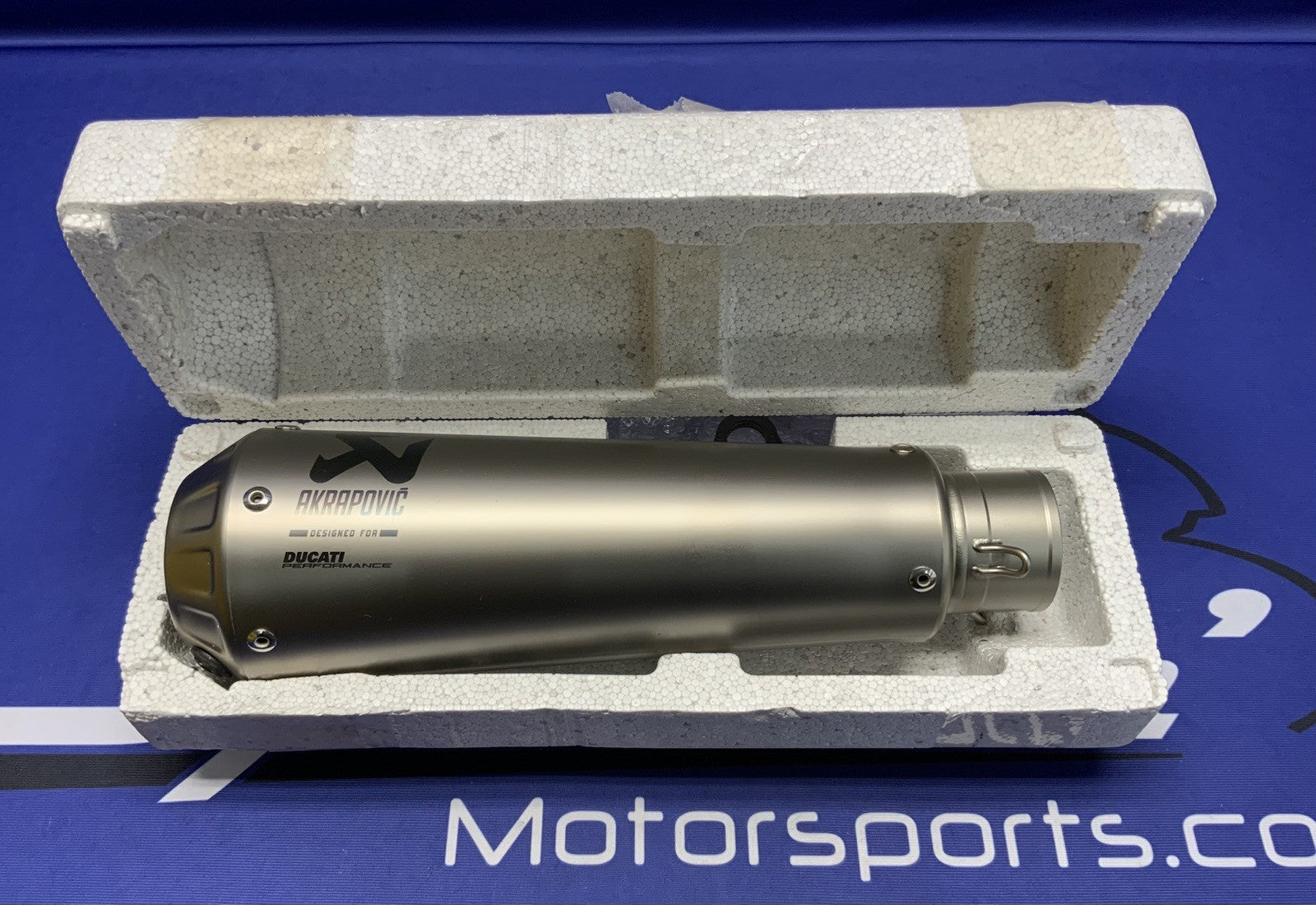 Ducati Akropovic Full Exhaust System Supersport/S 2017-2020 OEM 96481182A