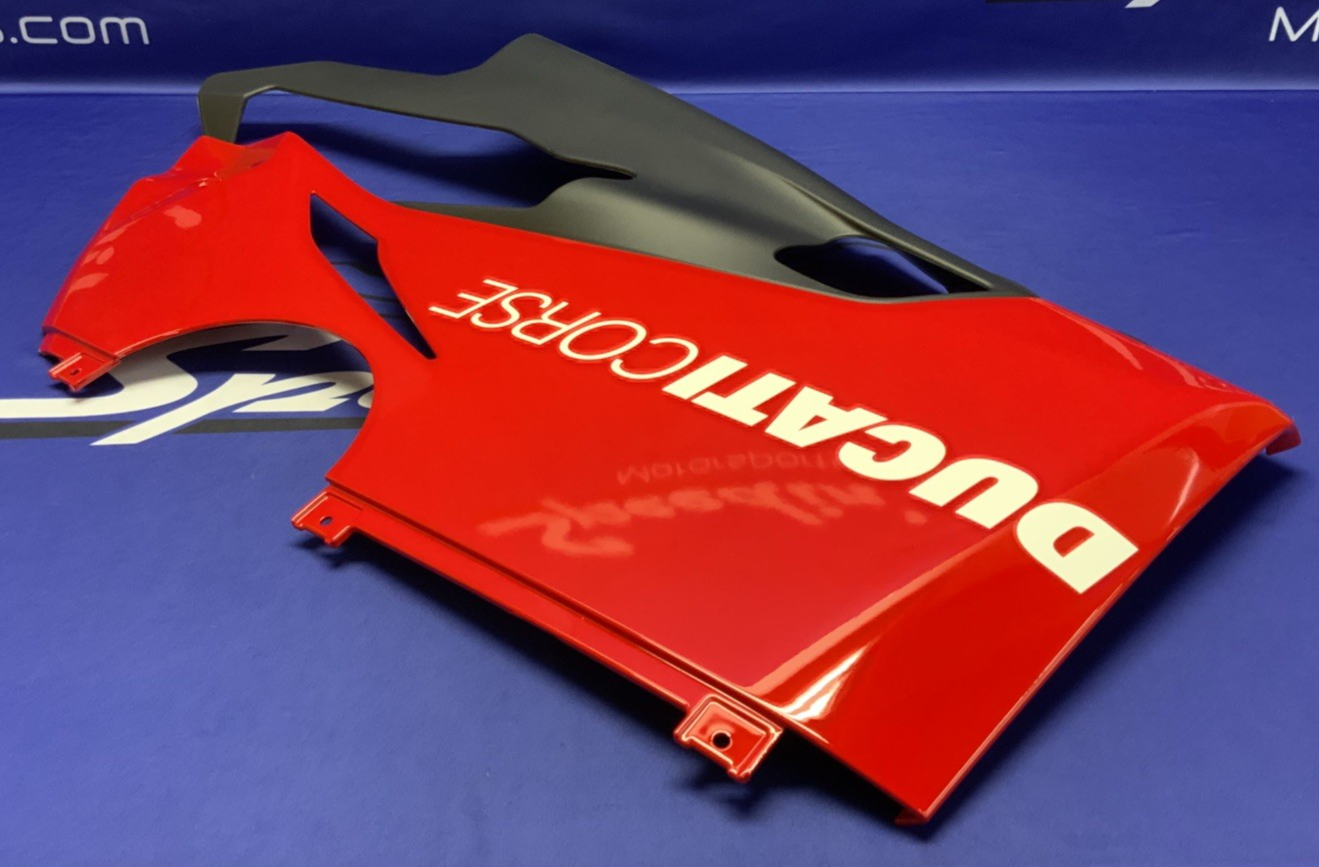Ducati Lower Fairing Kit (Akrapovic Exhaust) Panigale V4 18-21 OEM 97180653AB