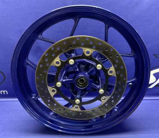 Yamaha Front Wheel Assembly (Blue) YZF-R3 2021-2026 OEM BS7-F5168-10-P0