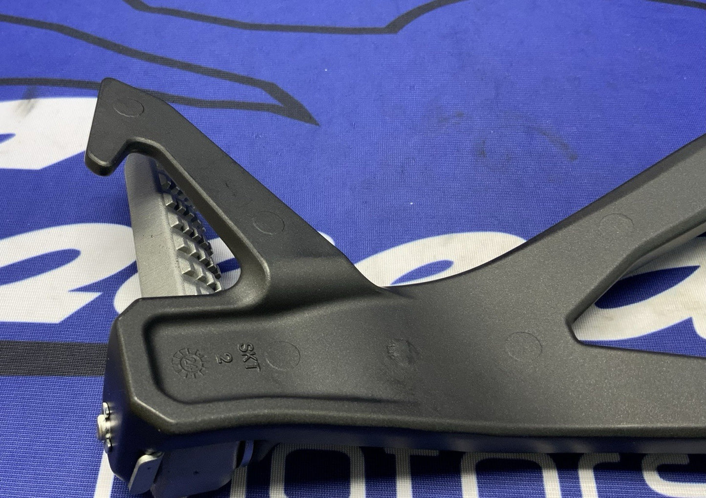 Kawasaki Left Passenger Foot Rest (Black) ZX-4R/RR 2023-25 OEM 35063-1488-18R-2