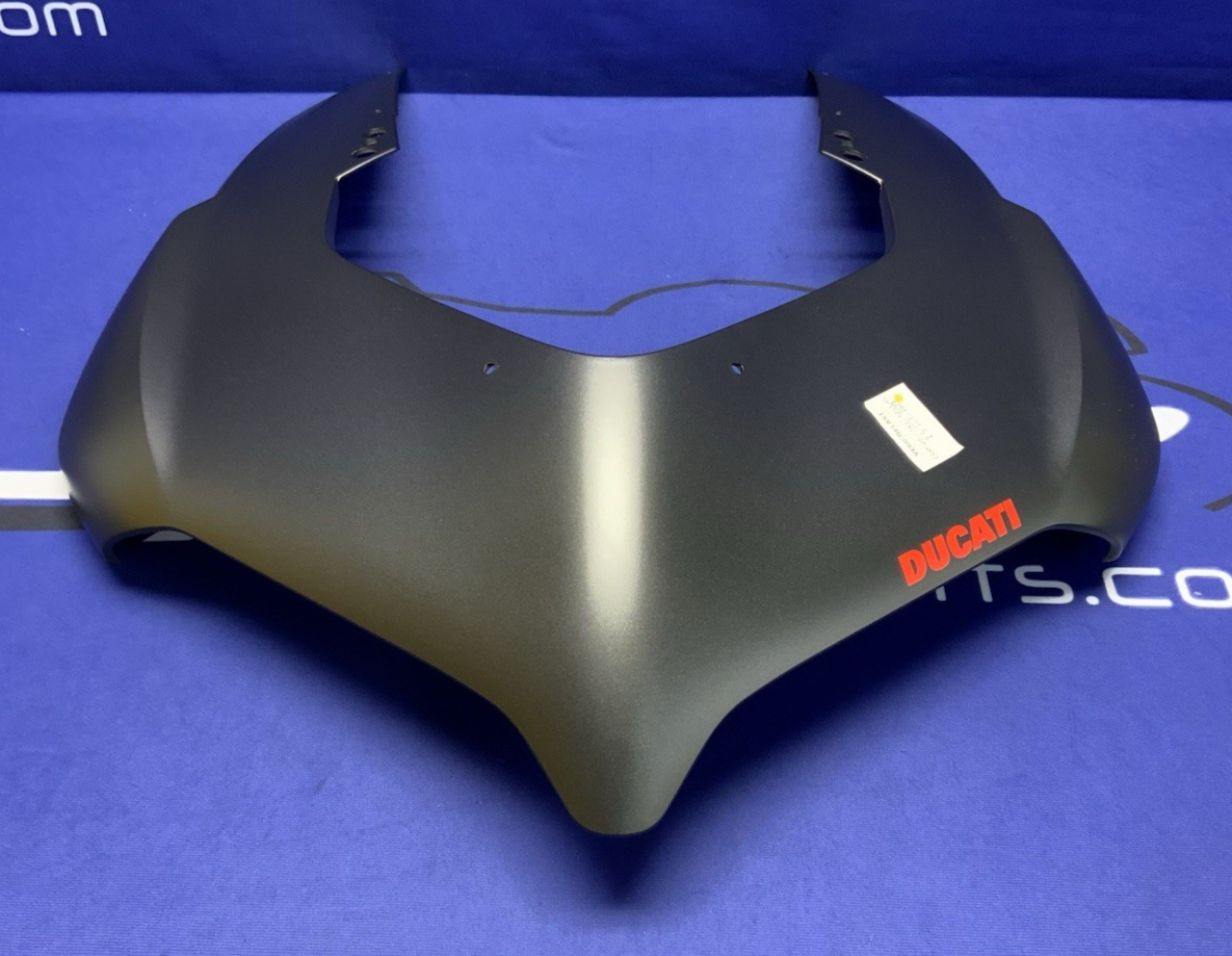 Ducati Front Fairing (Thrilling Black) Panigale V2 2020-2025 OEM 48114251AS-1