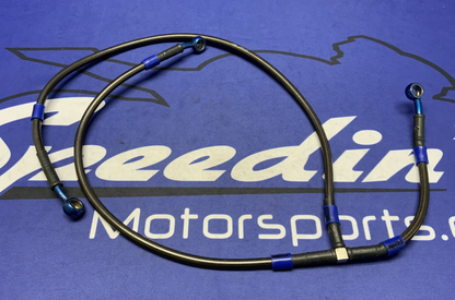 Core Moto Brake Line Set (Black &Blue) YZF-R6 2017-2024 CT2047