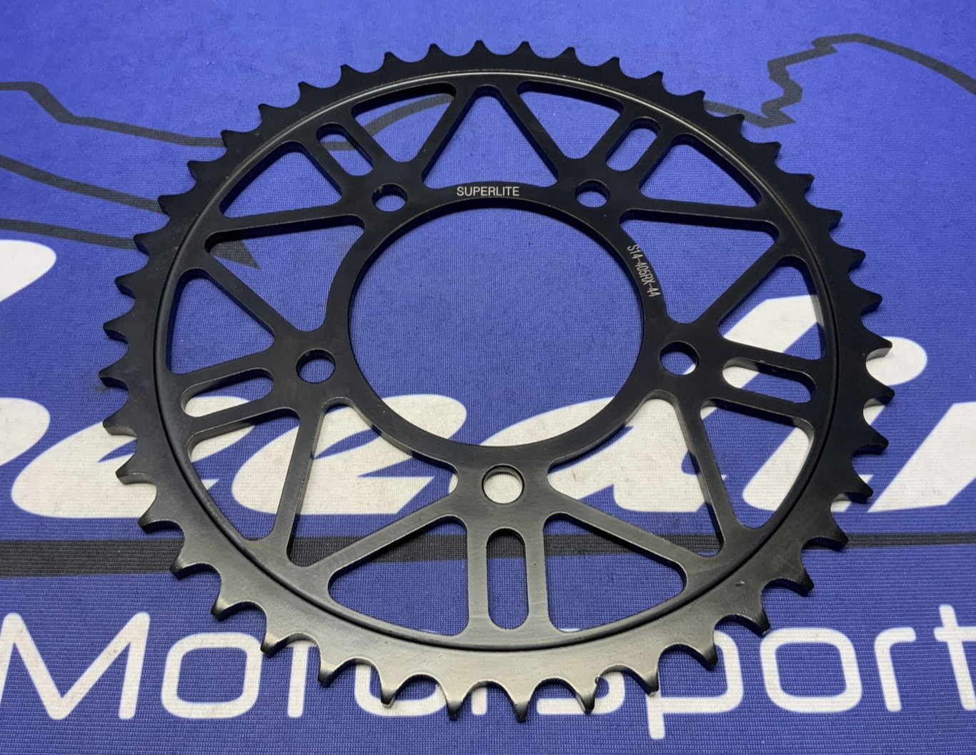 Superlite RSX Series Black Steel Rear Sprocket (44T) SV650 1999-2019 14405RX-44