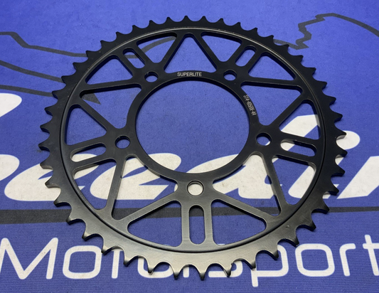 Superlite RSX Series Black Steel Rear Sprocket (44T) SV650 1999-2019 14405RX-44