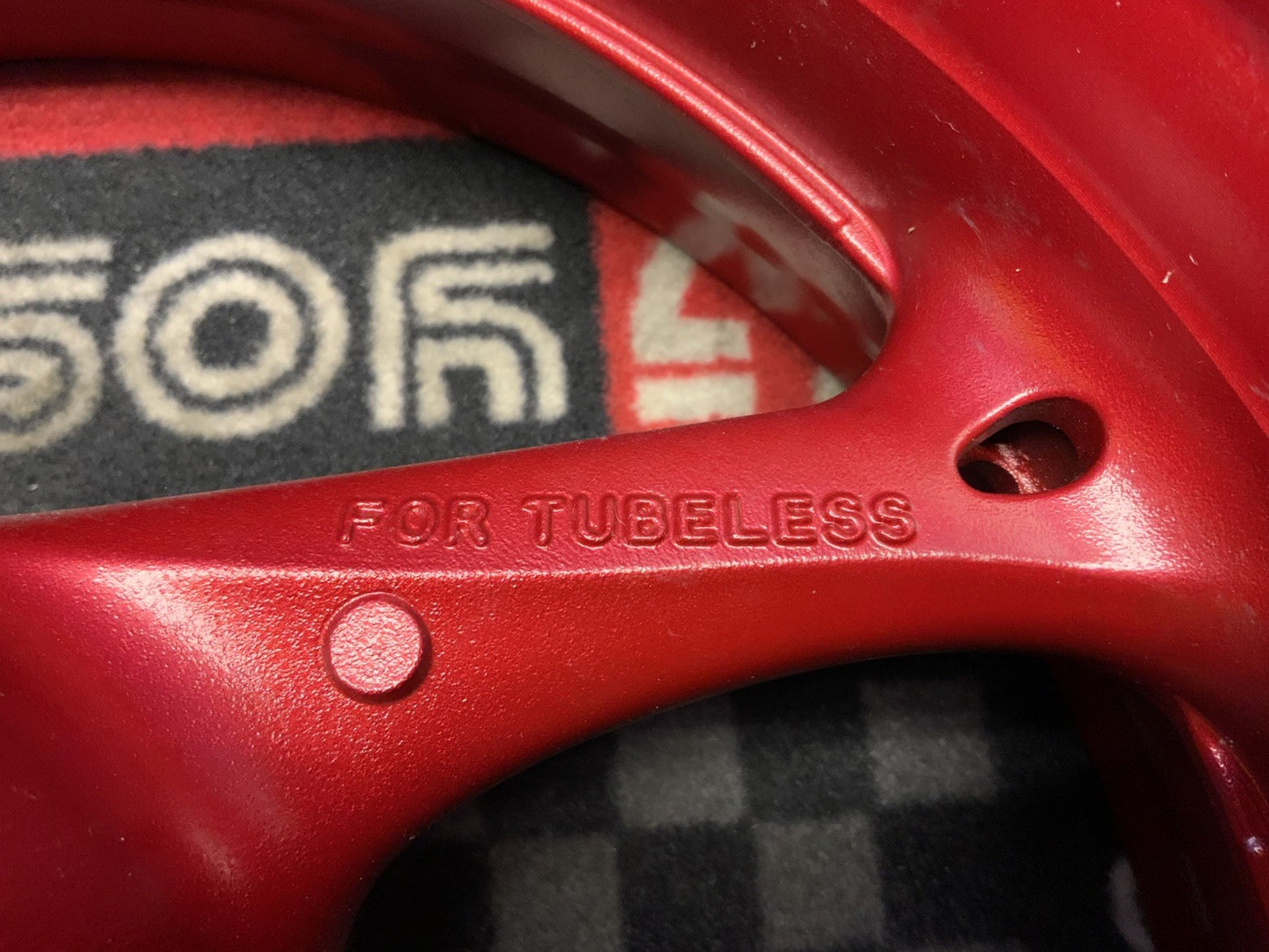 Suzuki Rear Wheel (Red) GSX-R600/750 2023-2024 OEM 64111-14J00-QGY