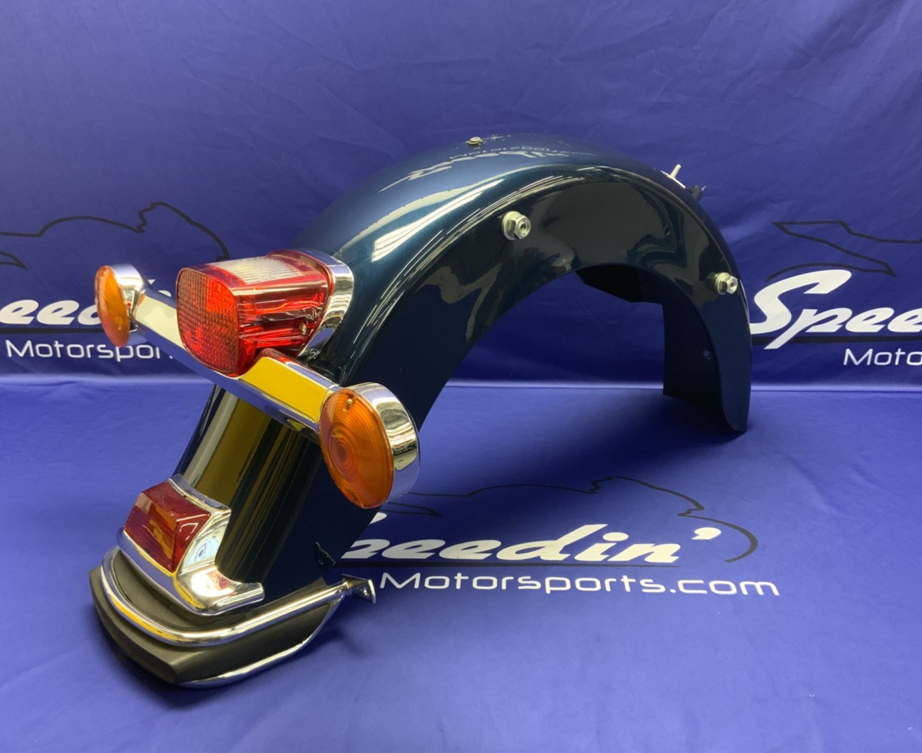 Harley Davidson Rear Fender (Luxury Blue) W/Lamps Electra Glide 97-03 59579-01XE